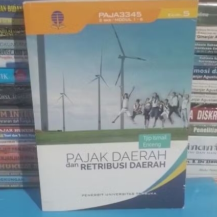 Buku  PAJAK DAERAH DAN RETRIBUSI DAERAH, Edisi 5.