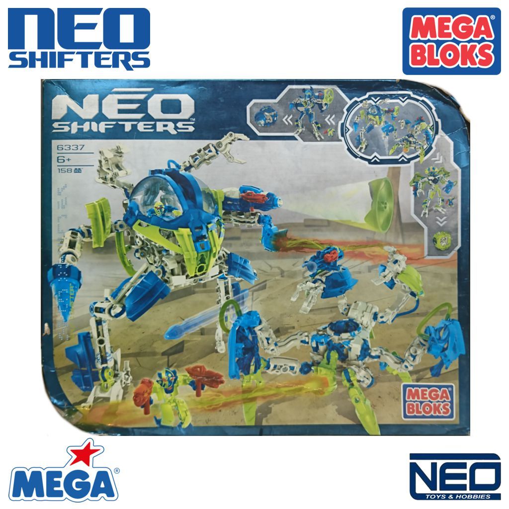 MEGA BLOKS 6337 Neo Shifters "Split Shifter" The Power 2 Change 2007