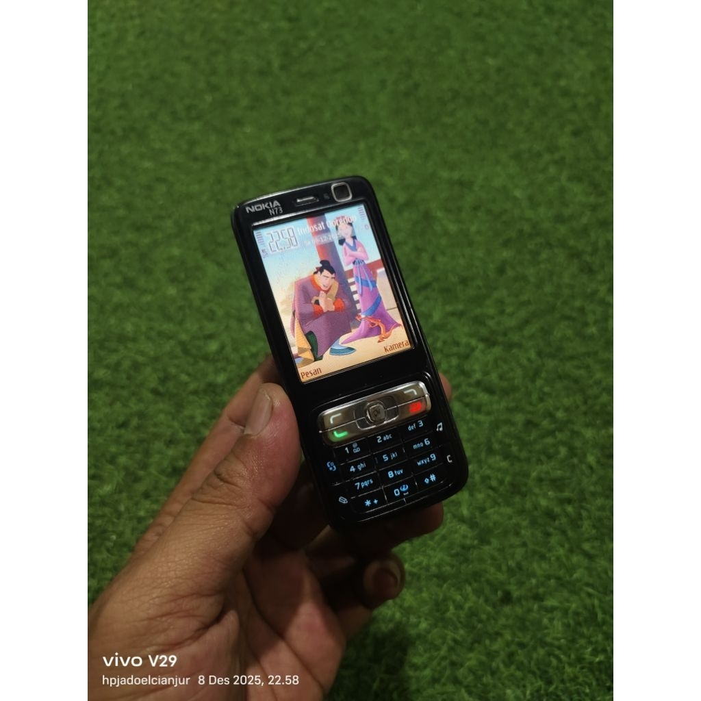 NOKIA N73 BLACK FULL ORIGINAL