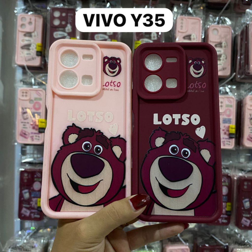 CASING SILIKON MOTIF LOTSO VIVO Y35
