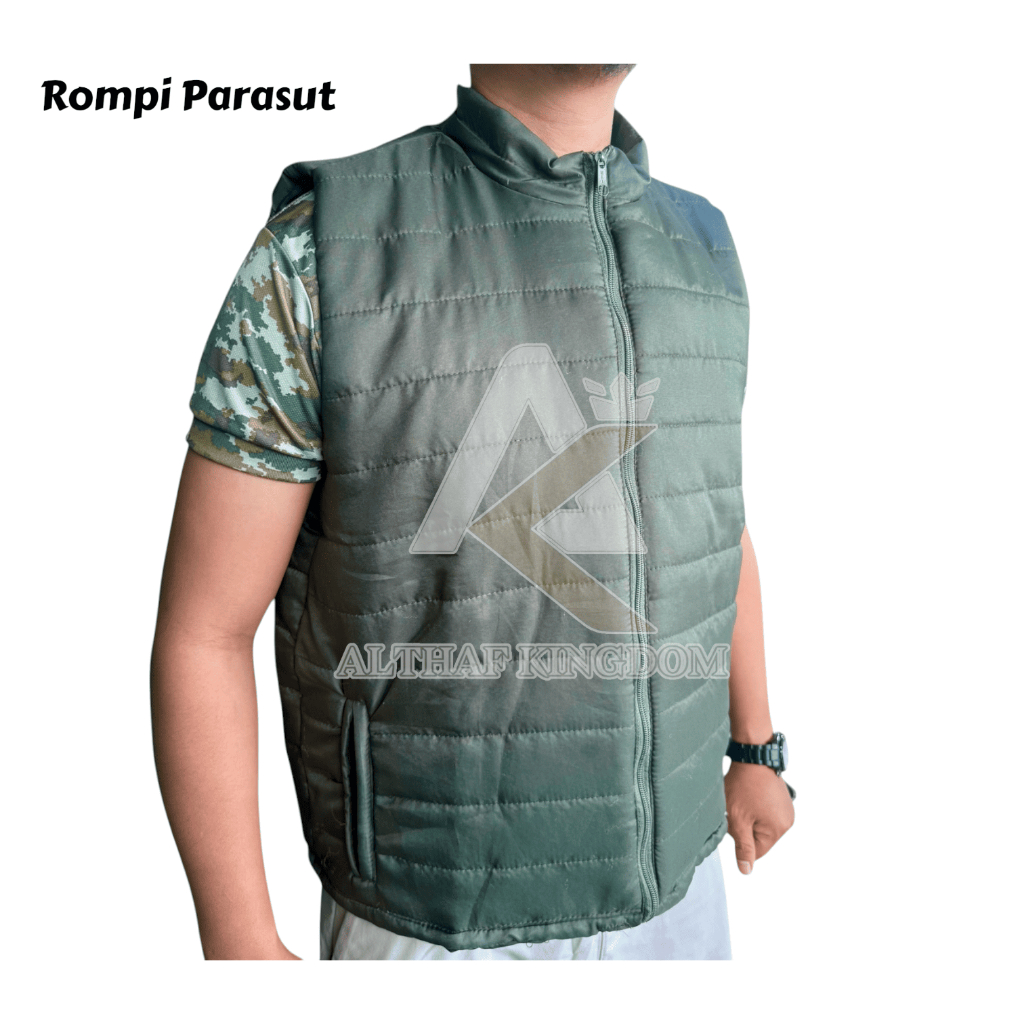 Rompi Motor Pria Parasut Anti Angin Murah / Rompi Pria keren Rompi Vest Motor Anti Angin Bahan Paras