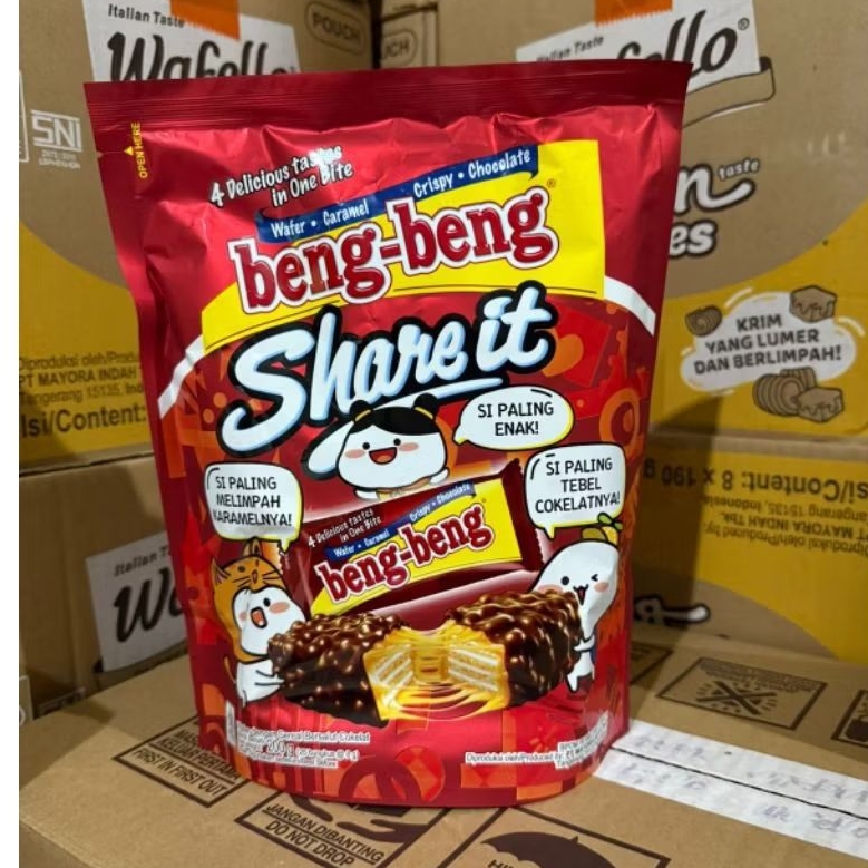 BENG BENG SHARE IT 200GR ( 1 DUS ISI 6)