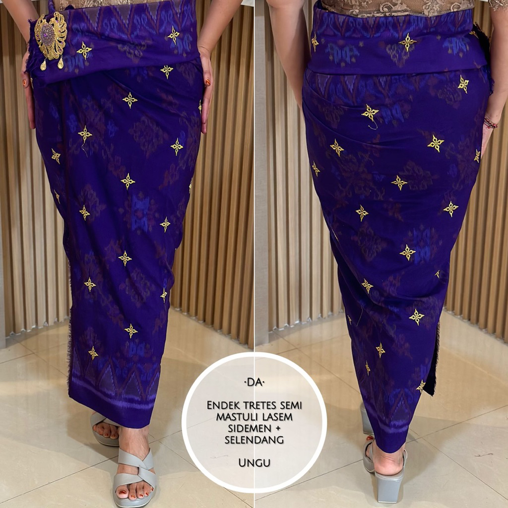 DEWIBUSANA || ENDEK TRETES SEMI MASTULI LASEM SET SELENDANG
