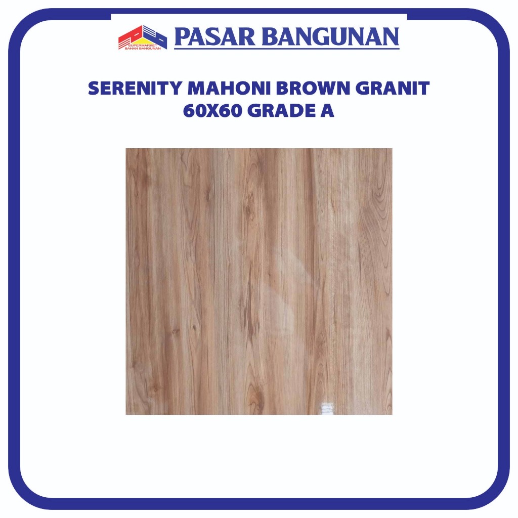GRANIT 60x60 SERENITY MAHONI BROWN