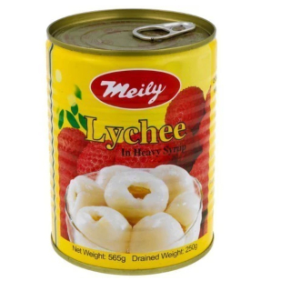 Meily Lychee / Leci Kaleng Meily / Lychee in Heavy Syrup Meily 565 Gr