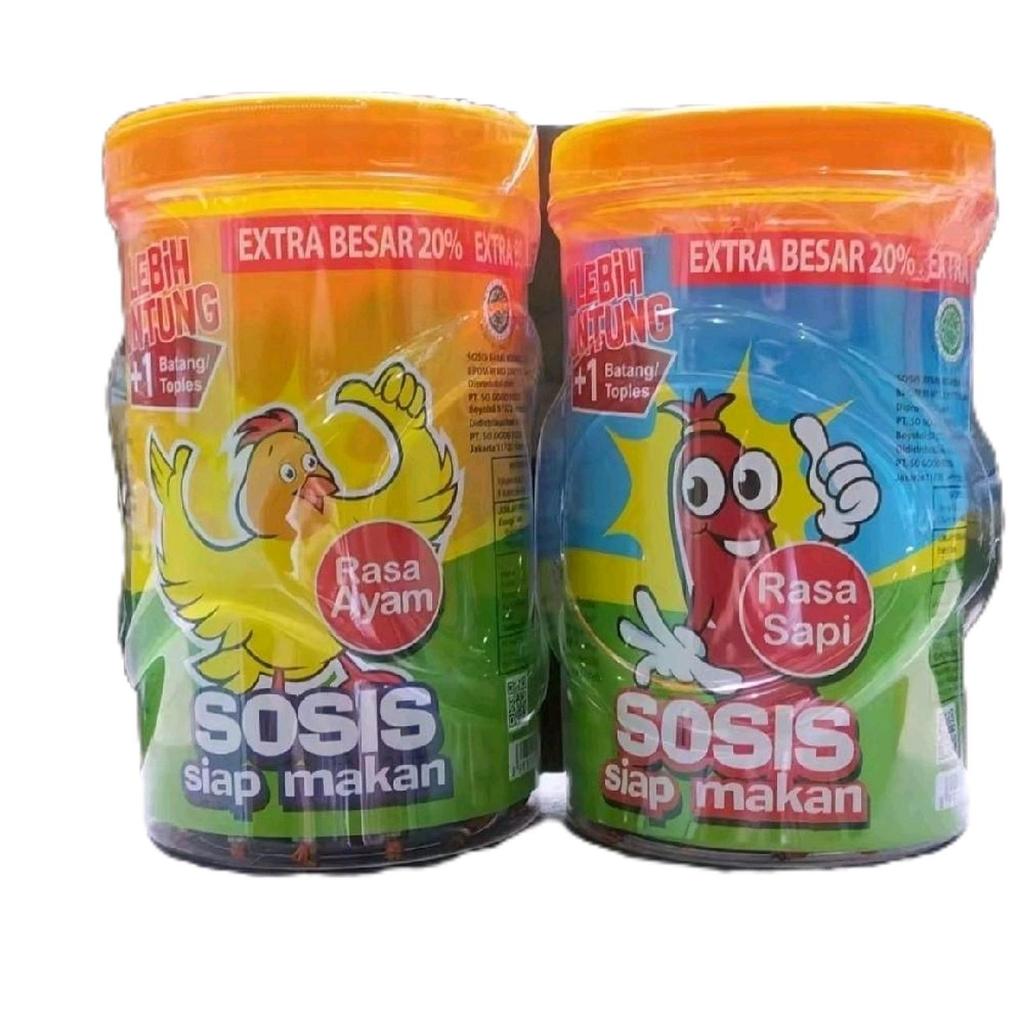 SOSIS So Nice Toples Sosis Siap Makan isi 24 pcs / Sosis So Nice Sapi / Sosis Siap Makan