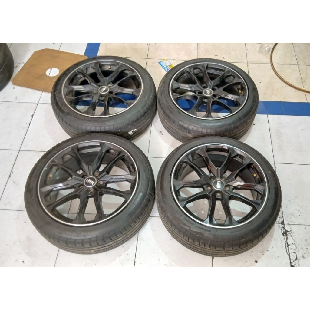VELG MOBIL BEKAS HSR WANGON R18X8 H5X100 ET42 BAN ACCELERA 215/50 R18