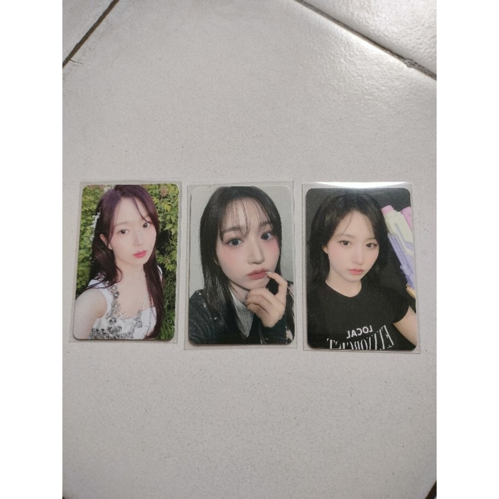 photocard Official HAEWON NMIXX