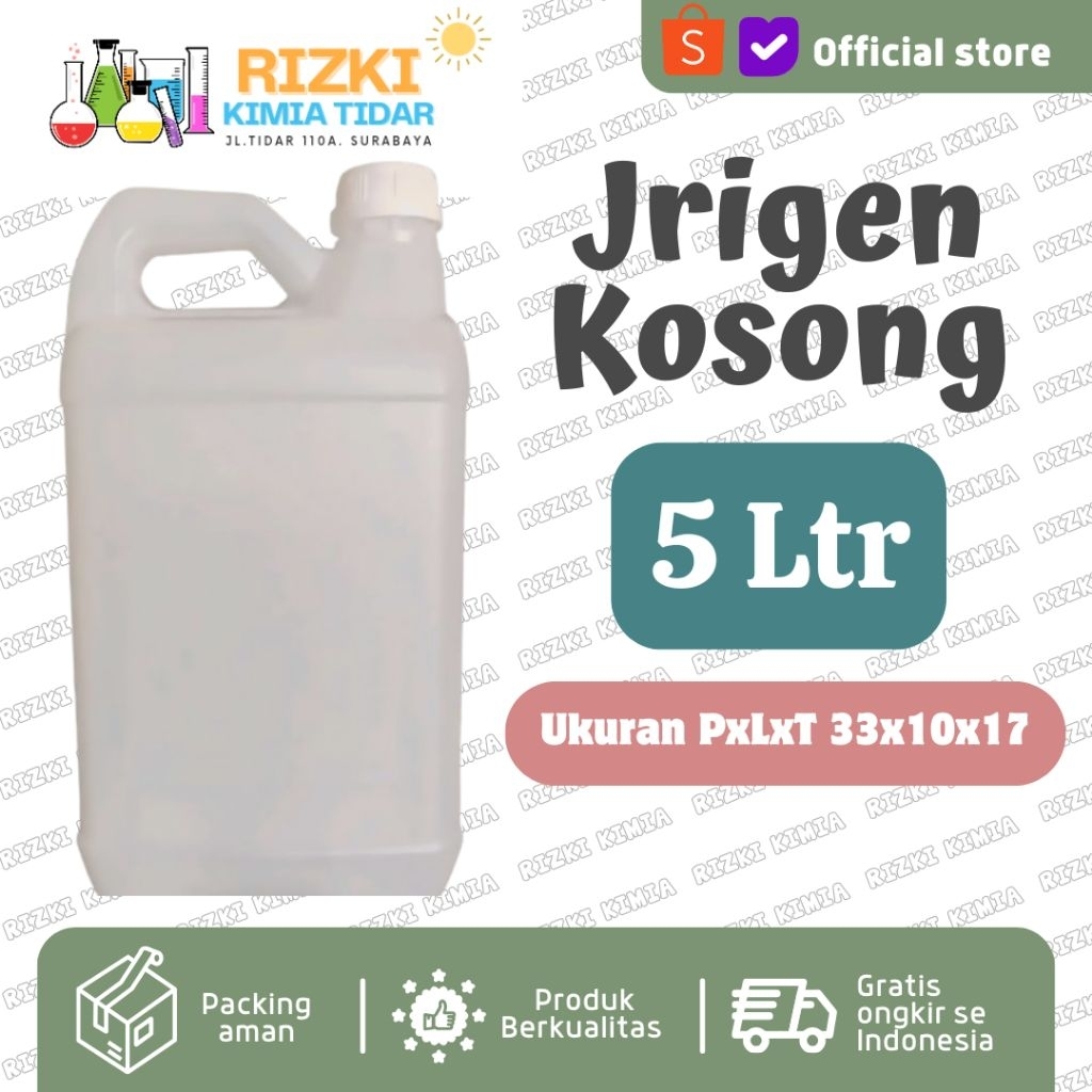Jerigen 5 Liter Jrigen 5L Tebal