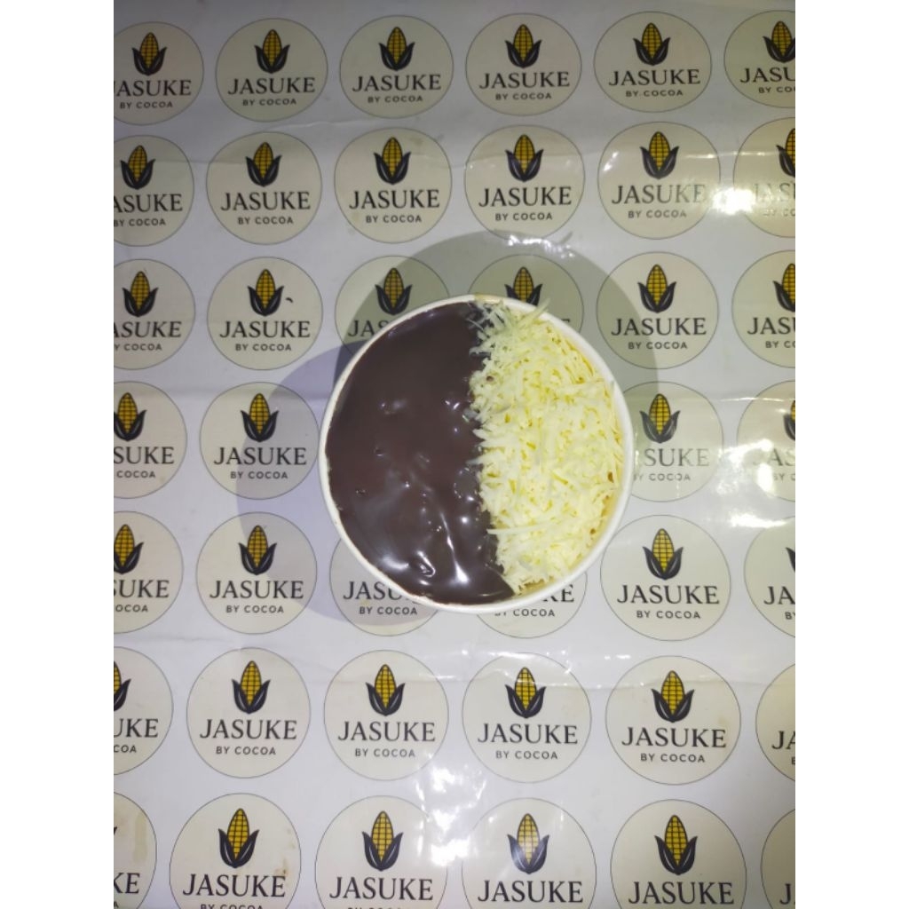 Jasuke by Cocoa Varian MIX Coklat Keju – Jagung Susu Keju + Coklat Lumer Creamy, Camilan Cup Praktis