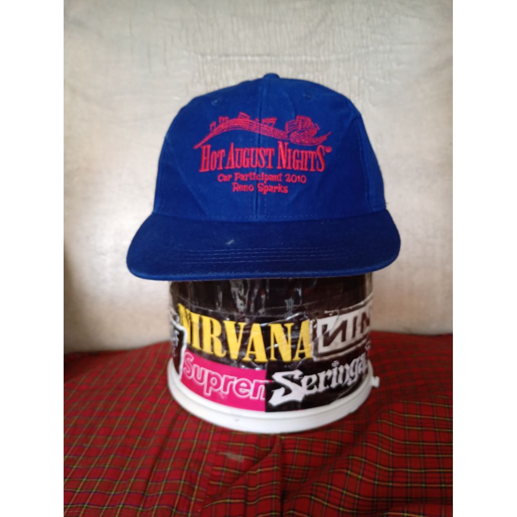 Hot topi skena topi skateboard topi band topi vintage "prelove" bekas si tampan.