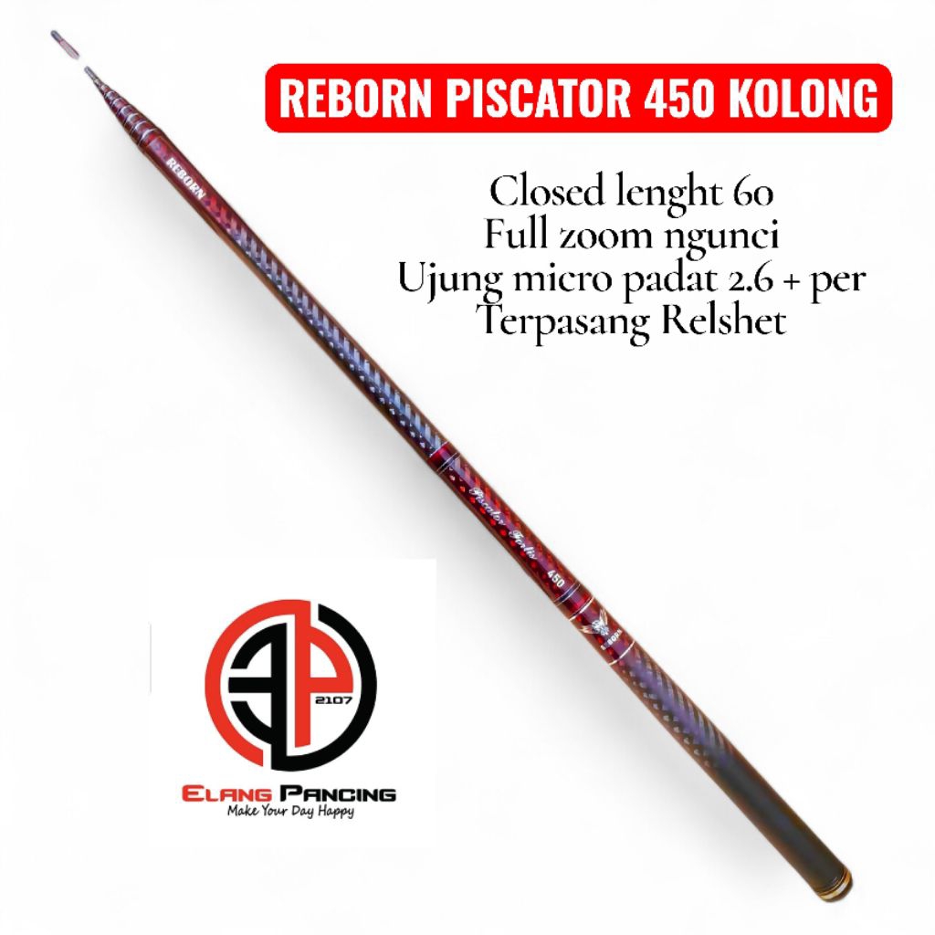 Tegek kolong Reborn Piscator 450