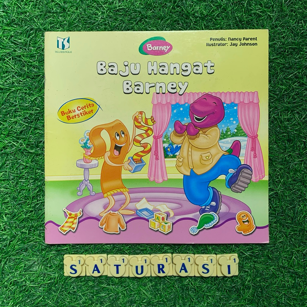 (Satuarasi Preloved) Barney : Baju Hangat Barney - Buku Cerita Anak