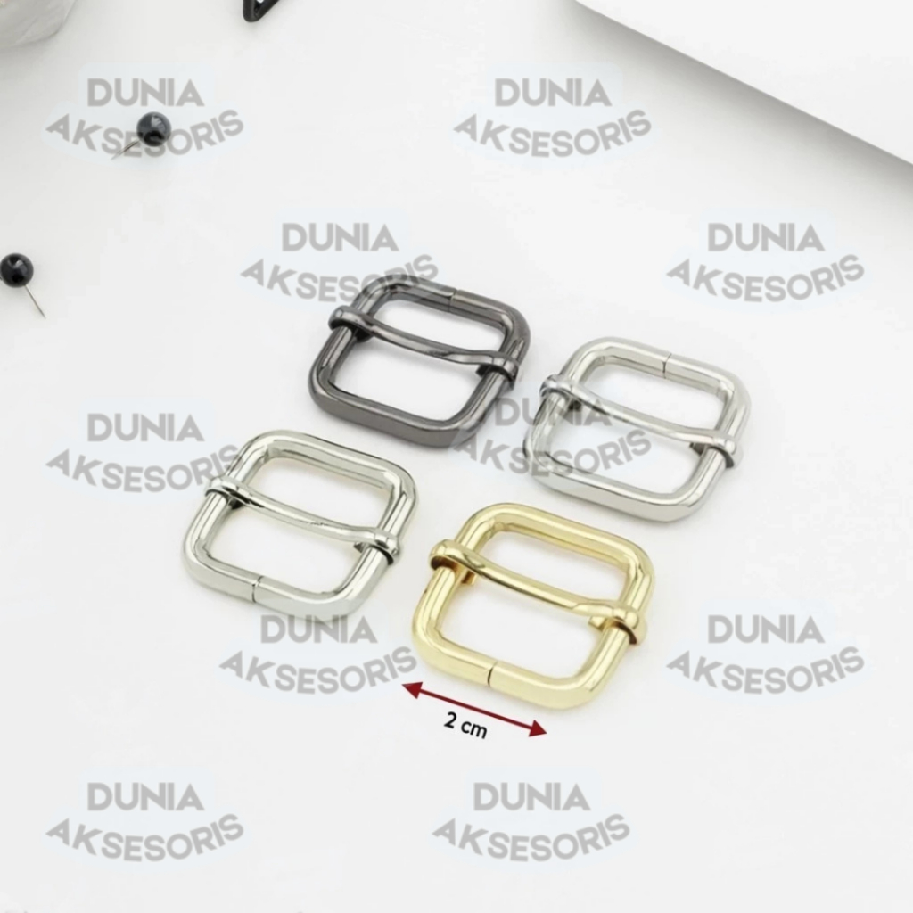 Accesories Tas Ring Jalan 2 cm (A) / SRE / Geser - Aksesoris Tas (IMPORT)