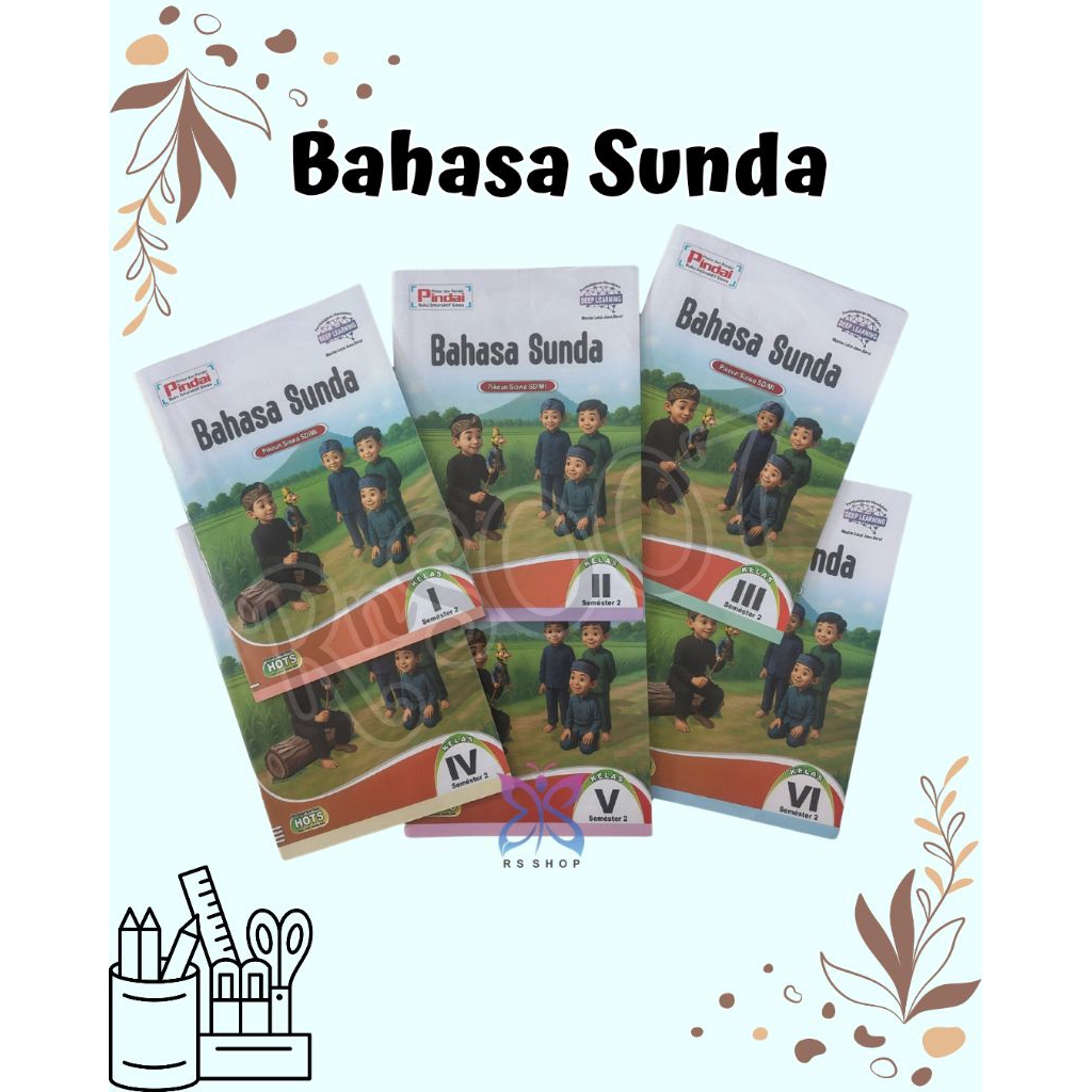 Pindai LKS Bahasa Sunda Kelas 1- 6 SD/MI Semester 2 "Kurikulum Merdeka"