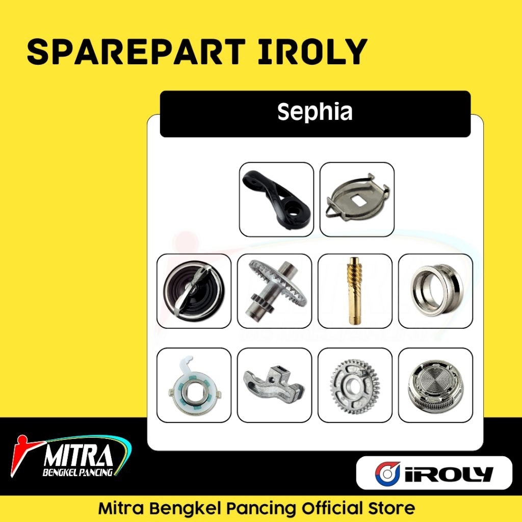Sparepart Iroly Sephia 1000 - 6000 Sparepart Reel Pancing