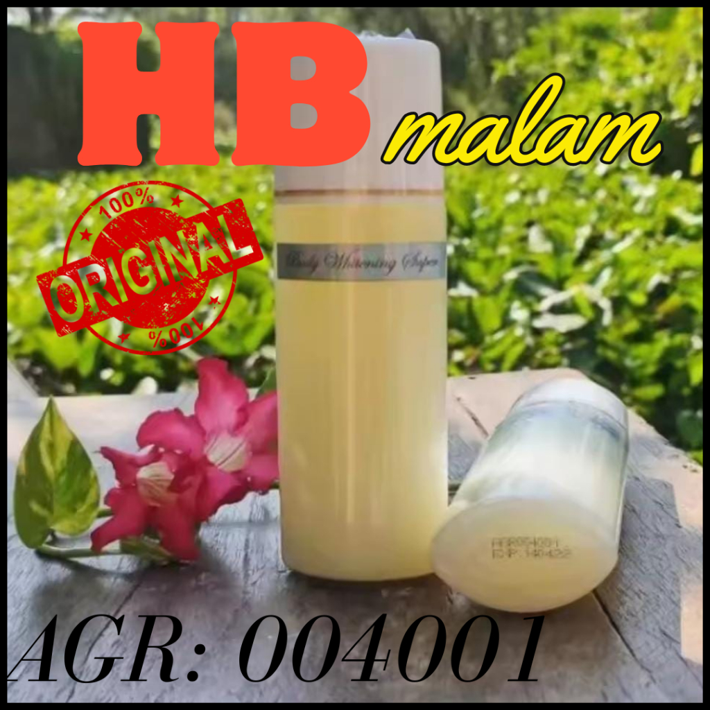 HB Malam 4001 / Hb Super whitening / Hb Malam Super Whitening / Hb Agr 0041 Hb Extra Whitening