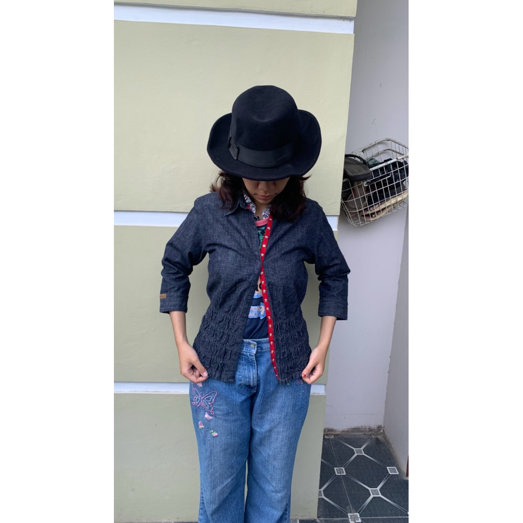 RALPH LAUREN WOMAN DENIM SHIRT