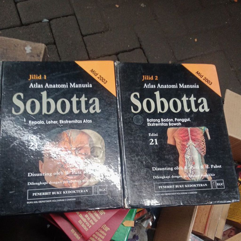 Atlas Anatomi Manusia Sobotta jilid 1dan 2 Edisi 21