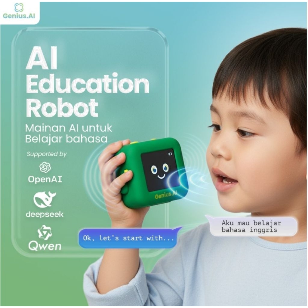 AI Robot Edukasi robot OpenAI Chatbot anak