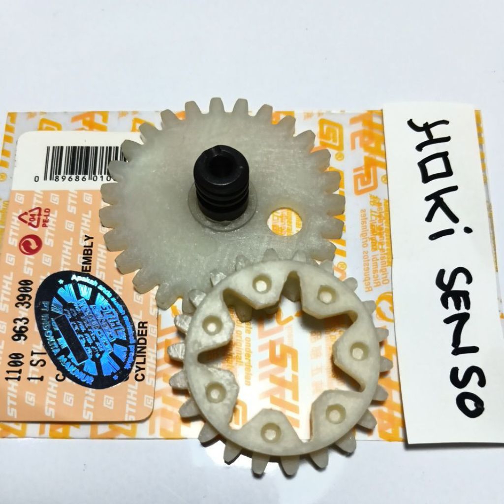 gear pompa oli chainsaw stihl ms381