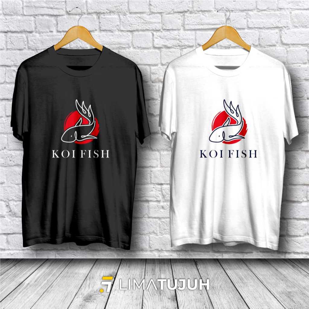 Kaos baju Ikan Koi V2 Baju Distro