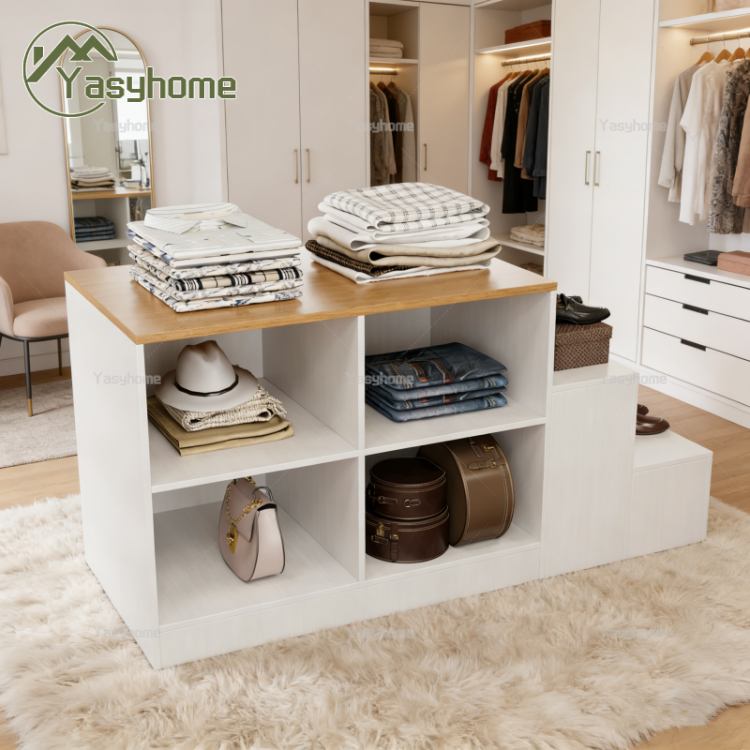 [3 Tahun Garansi]Display Rak Susun/Lemari Pajangan Toko Pakaian/Display Rak 3 Tingkat/Rak Display Te