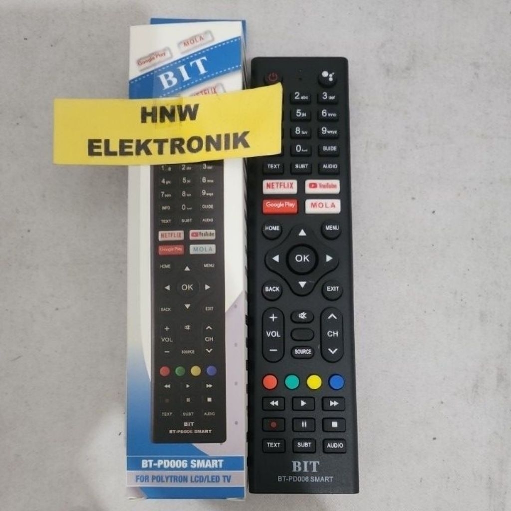 remot Smart LCD LED POLYTRON led lcd tv polytron