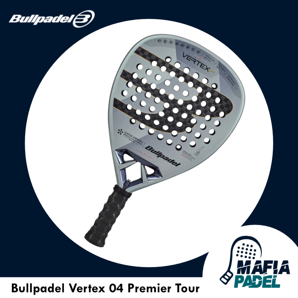 Bullpadel Vertex 04 LTD Premier Tour Finals 2025 Padel Racket FREE BAG