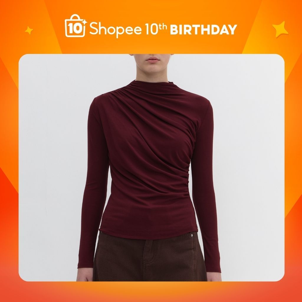 [ Shopee Special 10th Birthday ] MORNINGSOL Emillie Blouse I Atasan Wanita