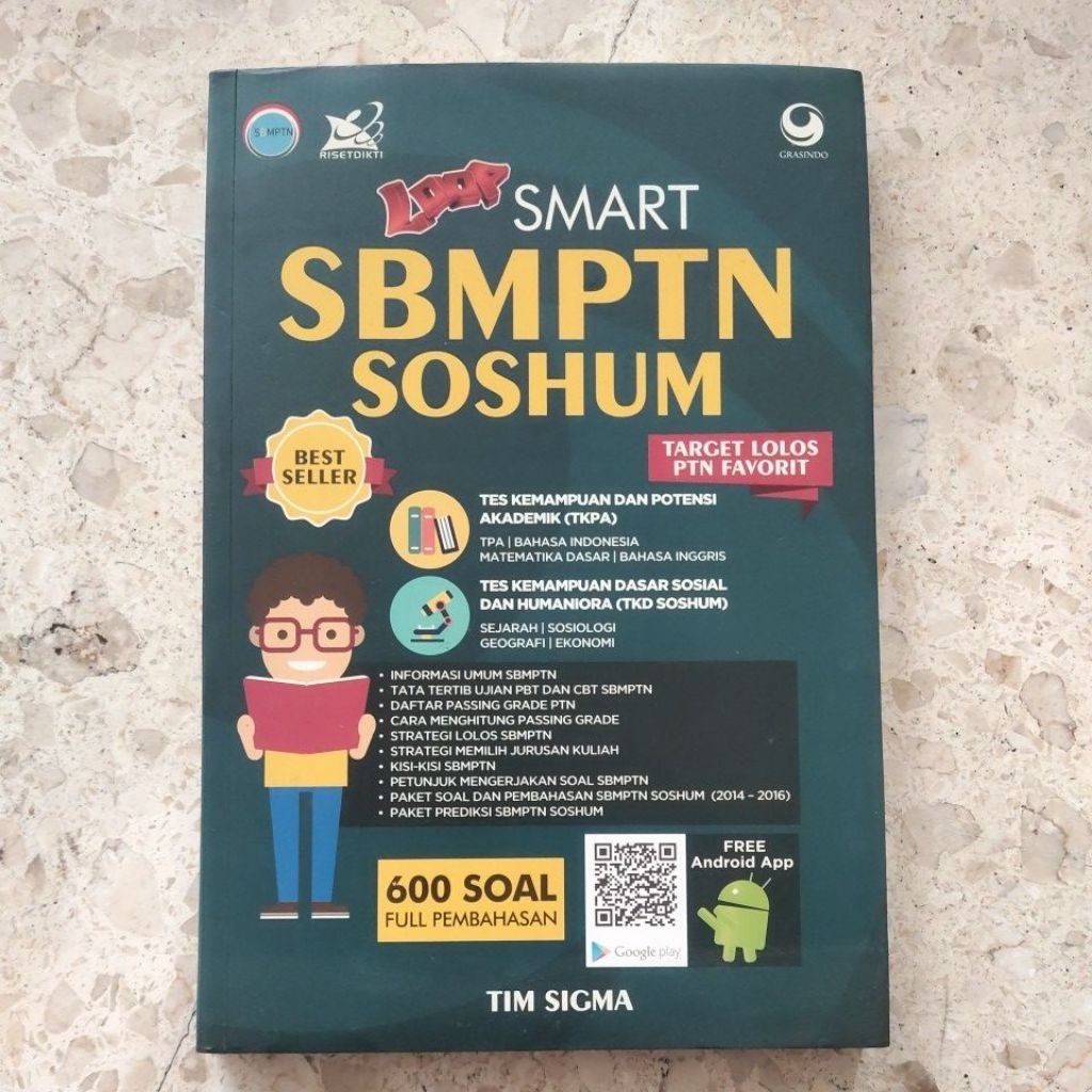 BUKU PENDIDIKAN / LATIHAN SOAL / LOOP SMART SBMPTN SOSHUM / PRODUK ASLI ORIGINAL