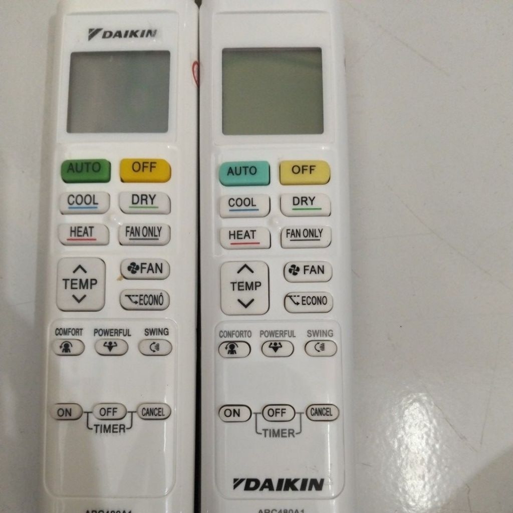 remot AC daikin