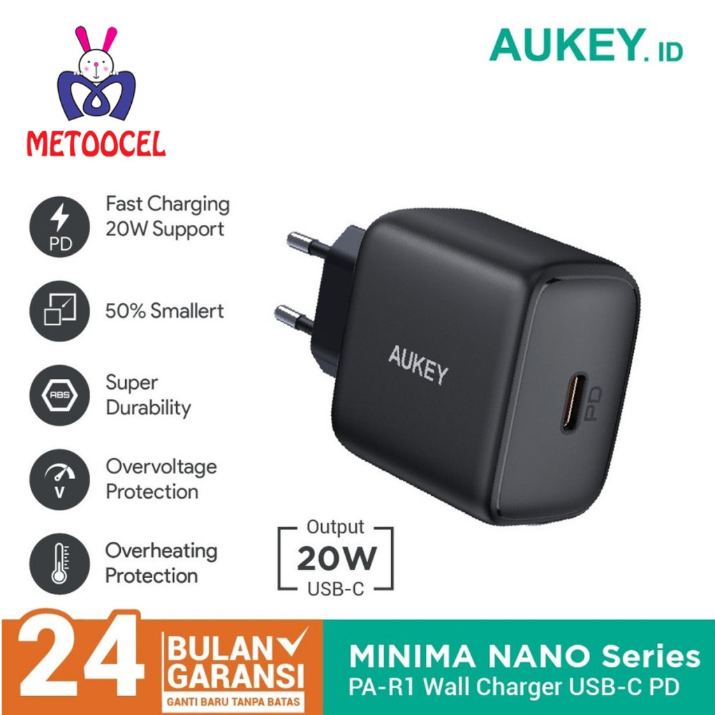 AUKEY Charger Port USB C 20W PA-R1