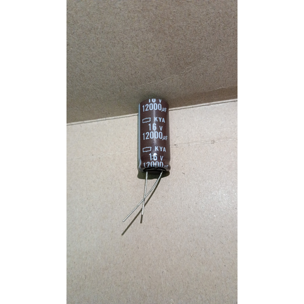 5601 kapasitor elco 12000uf 12000 uf 16v 16volt 16 volt nippon chemicon