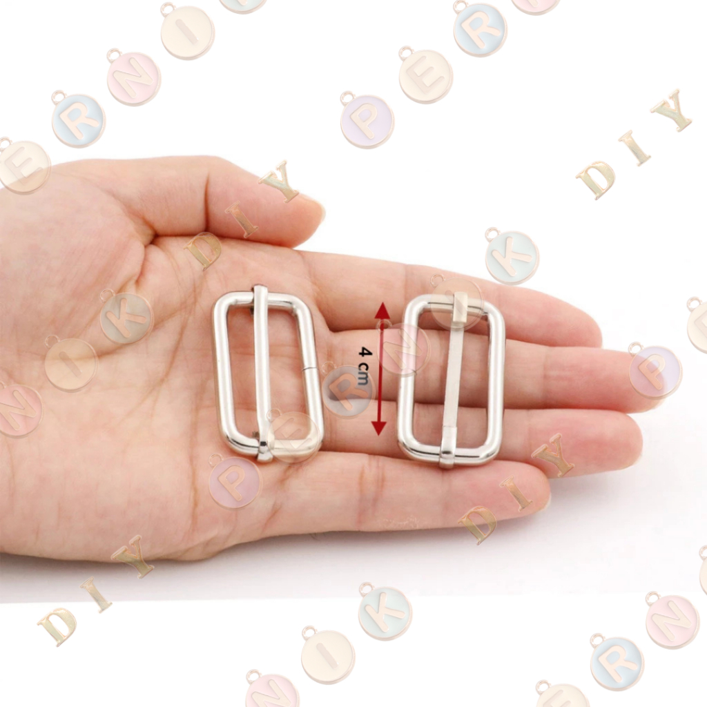 Aksesoris Tas Ring Jalan 4 cm (A) / SRE / Geser - Aksesoris Tas (IMPORT)