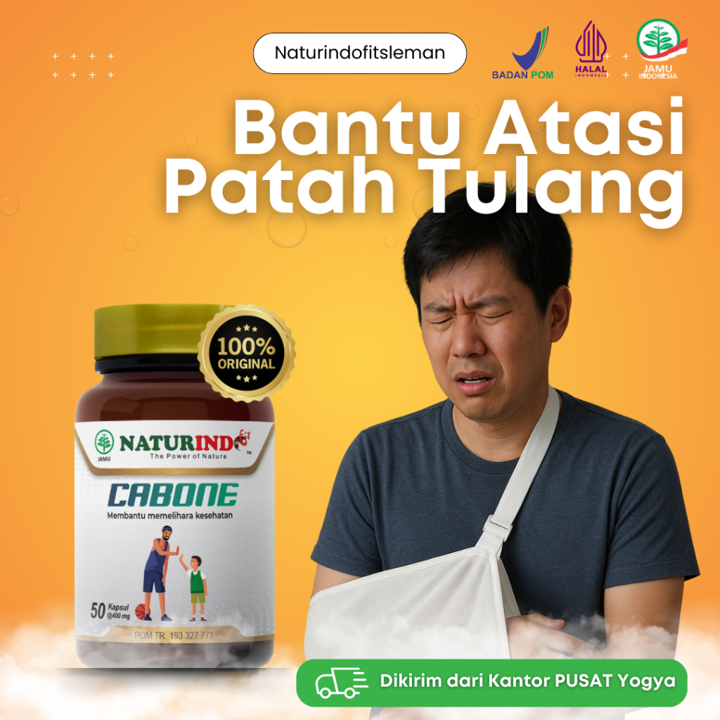 Obat Patah Tulang Kalsium Tulang Sakit Gigi Tulang Retak Kalsium Gigi Cabone Naturindo