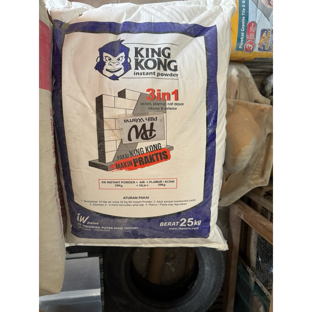 SEMEN PUTIH KINGKONG 3in1 / ACIAN PLAMIR INSTANT
