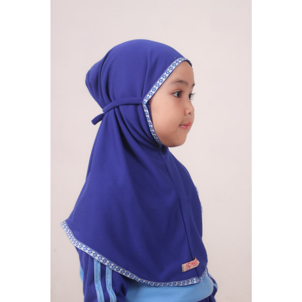 HIJAB SEKOLAH RENDA LIBIN,bergo sekolah anak|kerudung anak perempuan|