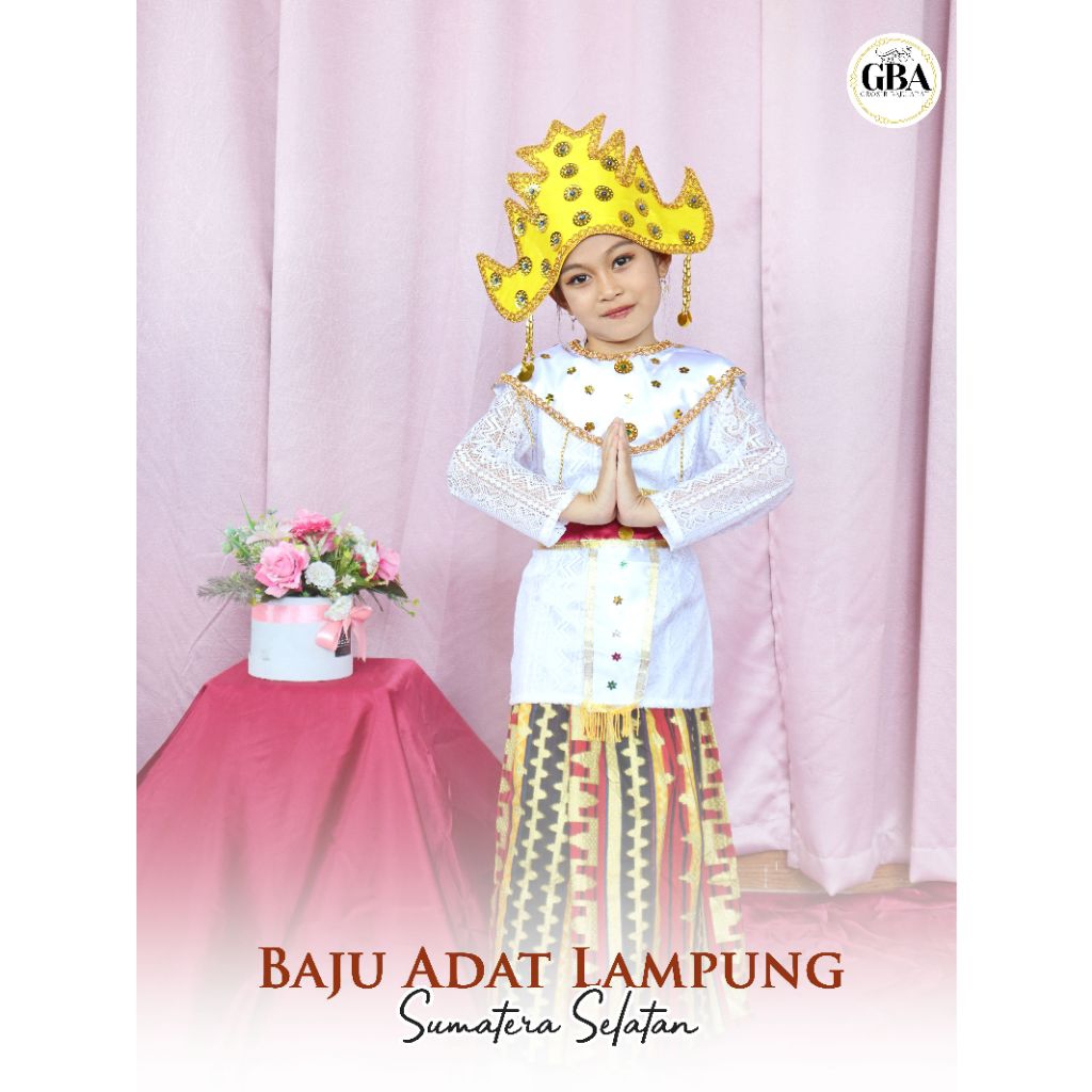 BAJU ADAT LAMPUNG ANAK PEREMPUAN