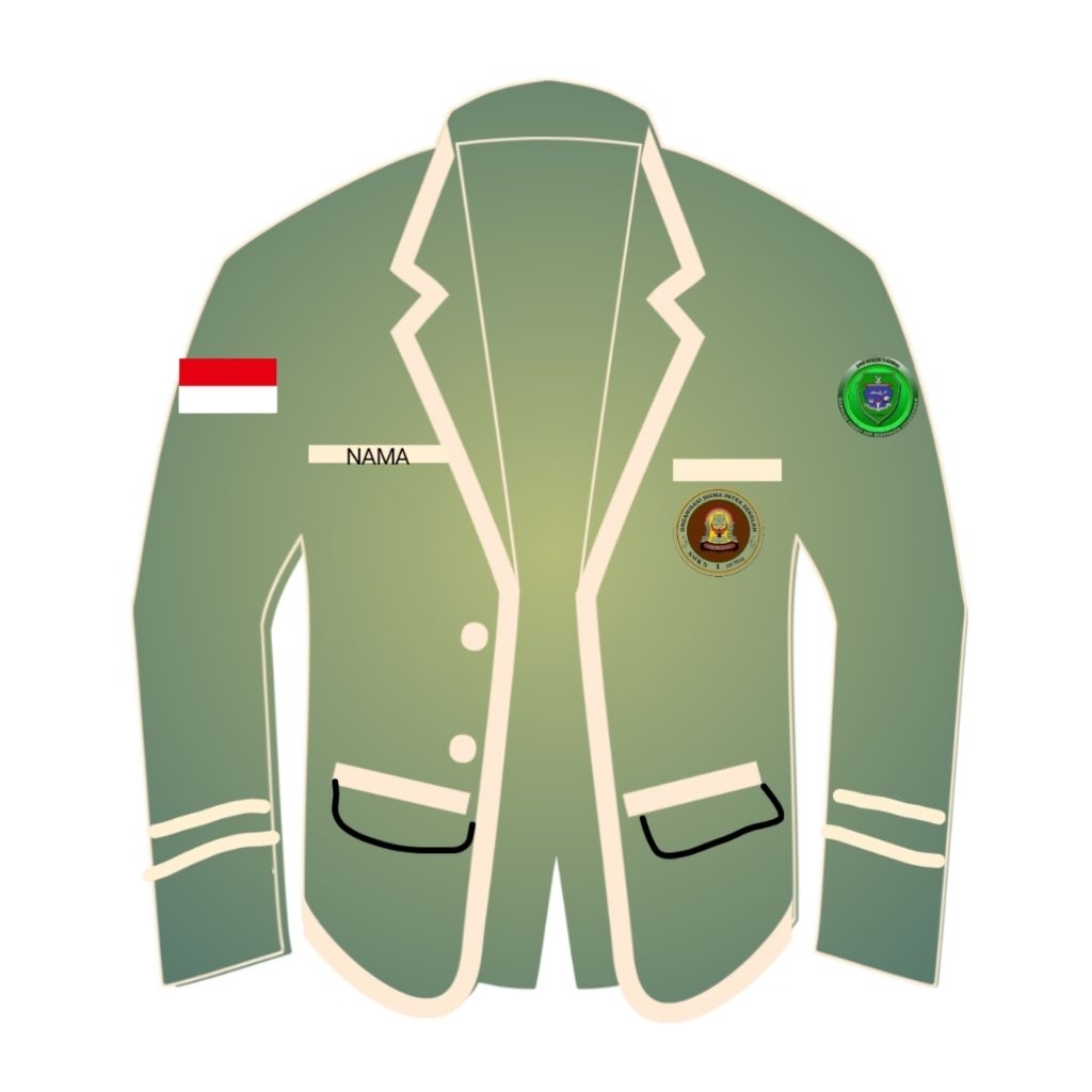 Almamater Custom Bordir Sekolah SD SMP SMA