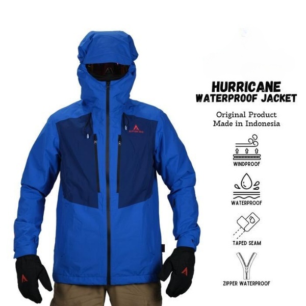 Eiger - Jaket Gunung Outdoor Double Polar Waterproof Seam Sealed Sport