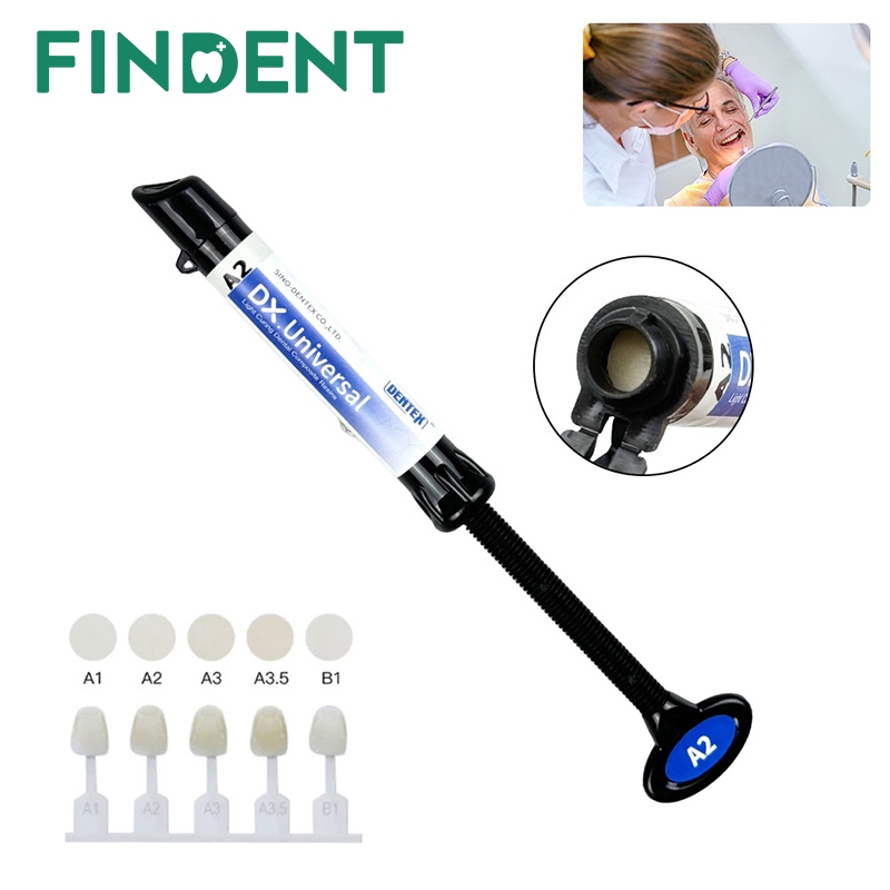 1 buah Resin Komposit Hibrida Universal Dental Light Cure A1 A2 A3 A3.5 B1