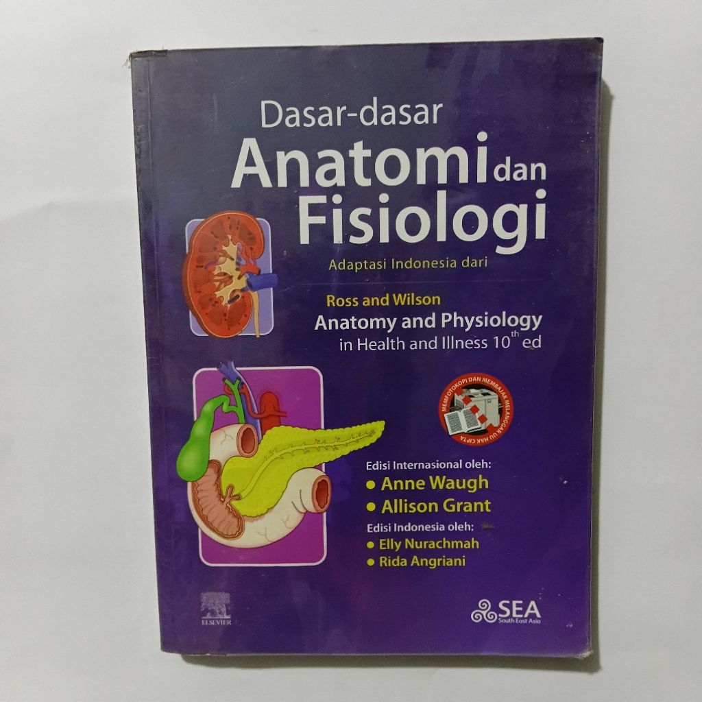 Buku Dasar Dasar Anatomi dan Fisiologi - Ross and Wilson