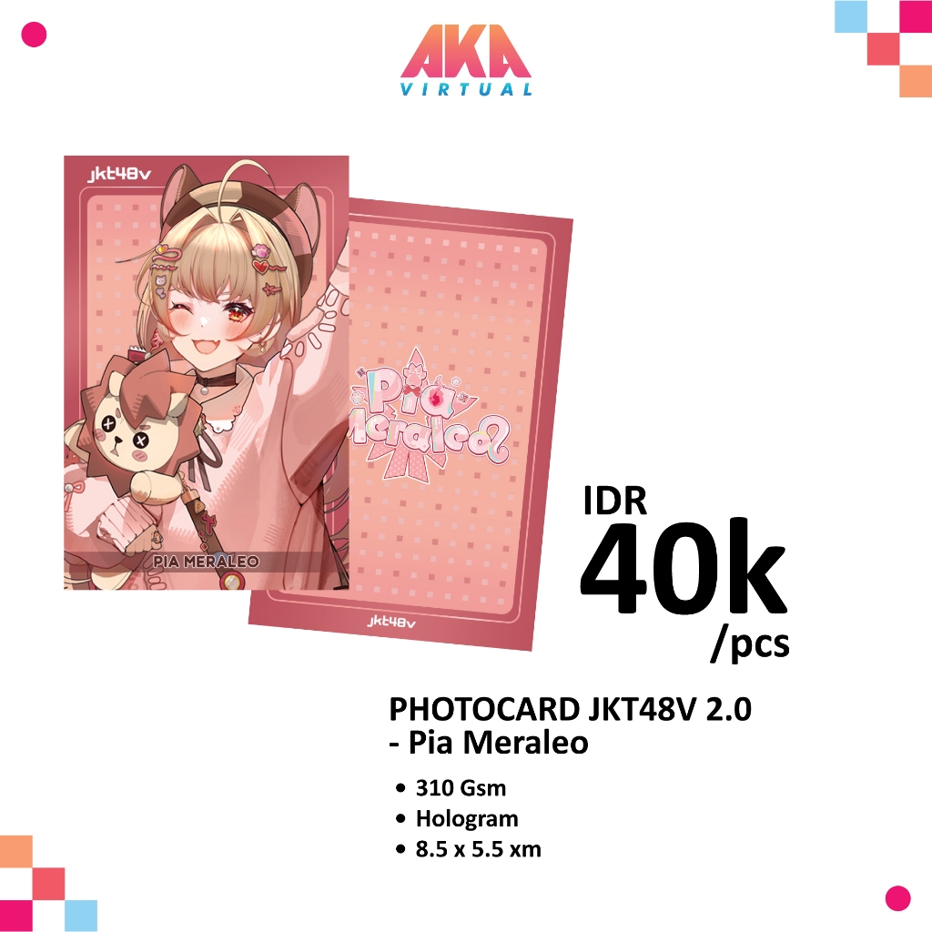 Photocard JKT48V 2.0 - Pia Meraleo