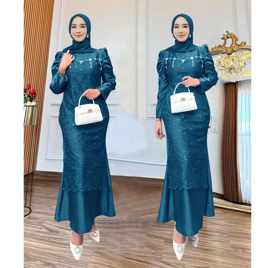 Maxi Nadira Gamis Pesta Muslim Murah Premium