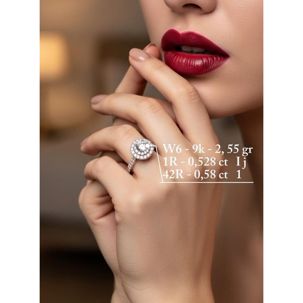 Cincin Berlian dan Emas