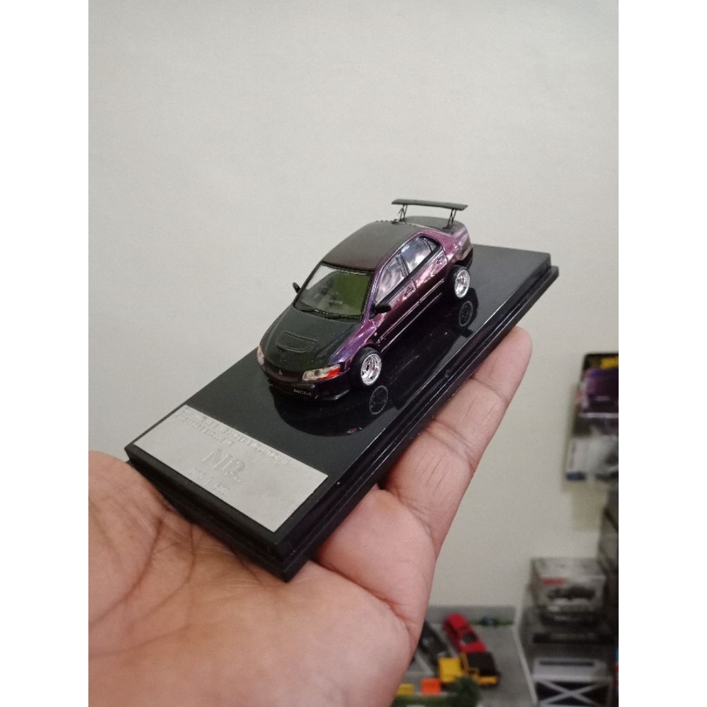 Diecast Mitsubishi Lancer Evo IX Singapore Diecast Expo