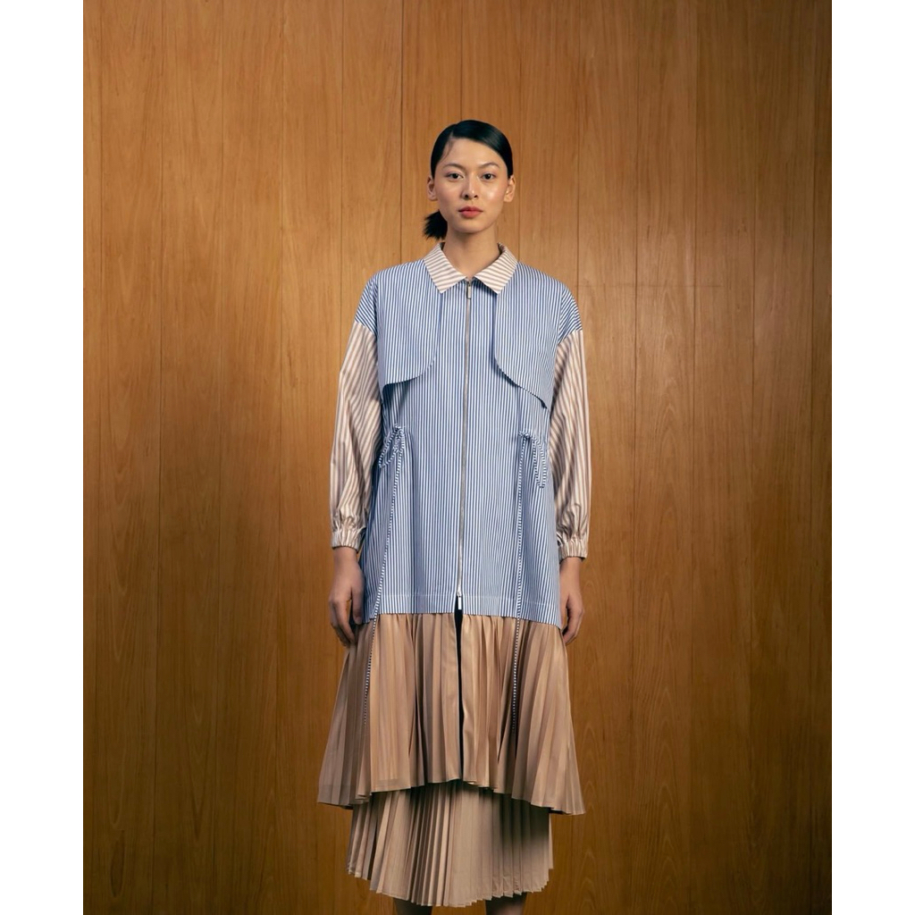 ARTKEA STRIPES x IKYK - Pleats Dress Size S