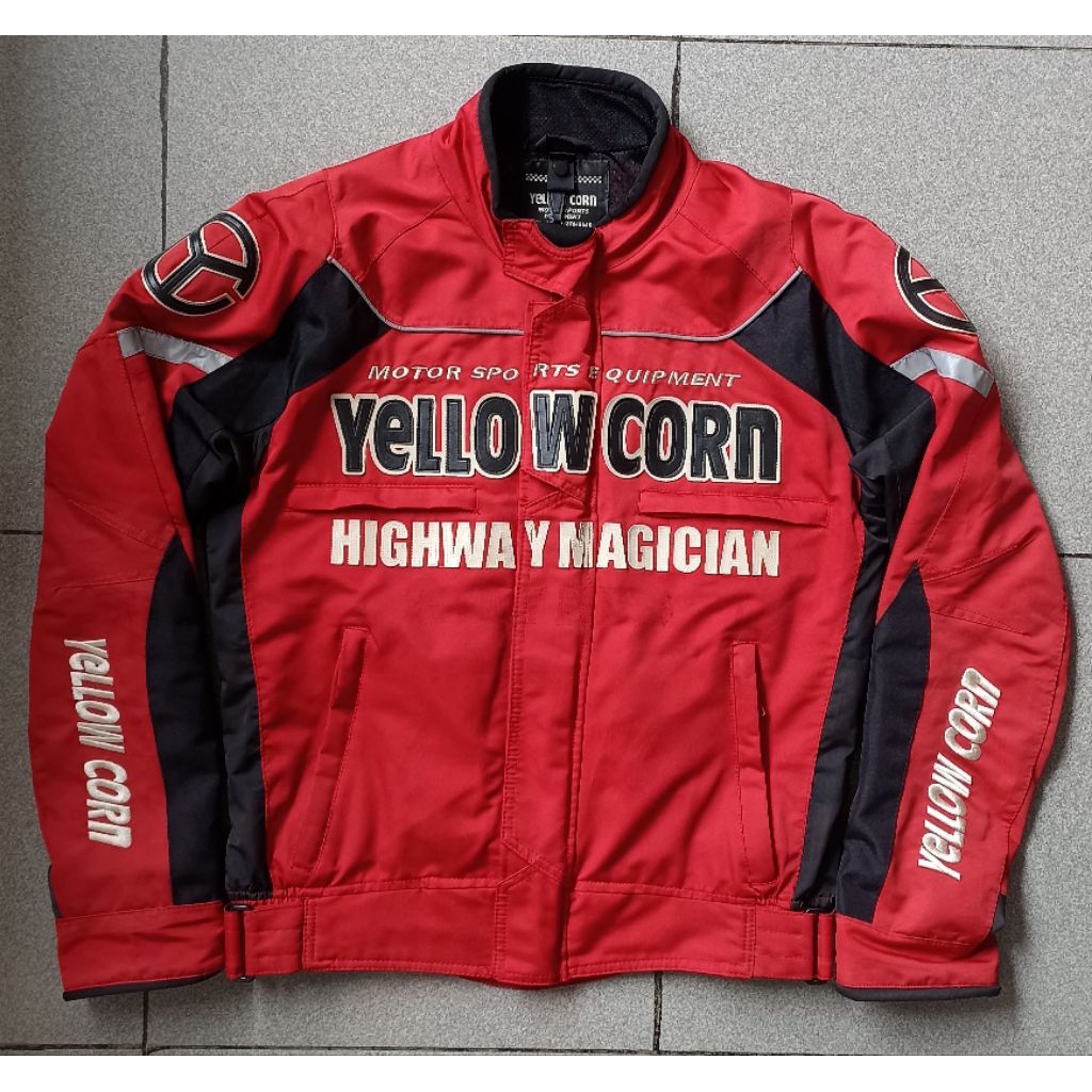 Jacket Yellowcorn Original size tag L bukan simpson nankai kushitani komine rs taichi kiss racing ba