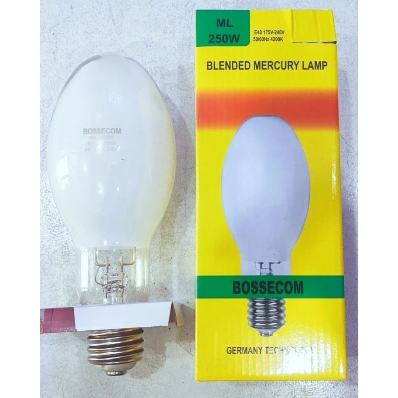 Lampu Jalan Bossecom Mercury 250Watt 500Watt ML 250 ML 500